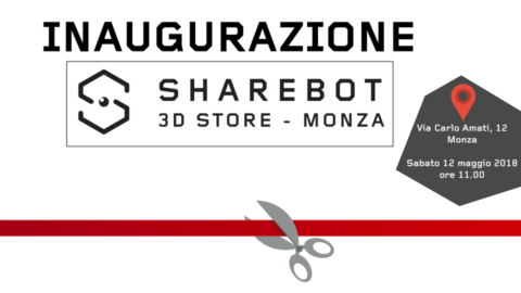 Inaugurazione Sharebot Monza stampa 3D